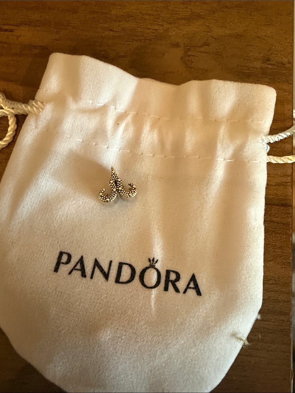 Pandora sterling silver ALE S925 Aries zodiac charm